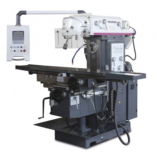 Universal milling machine MT220S with servomotor for feeds