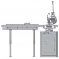 CS315 with optional roller table